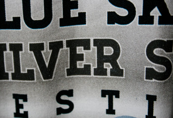 blue skies festival custom full color screen printing by impressionz printing