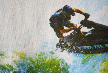 jet ski custom full color screen printing by impressionz printing