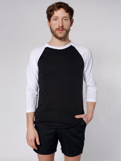 American Apparel - BB453 - Black/White
