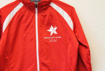 athletic printing for hospitality marie by Impressionz Printing